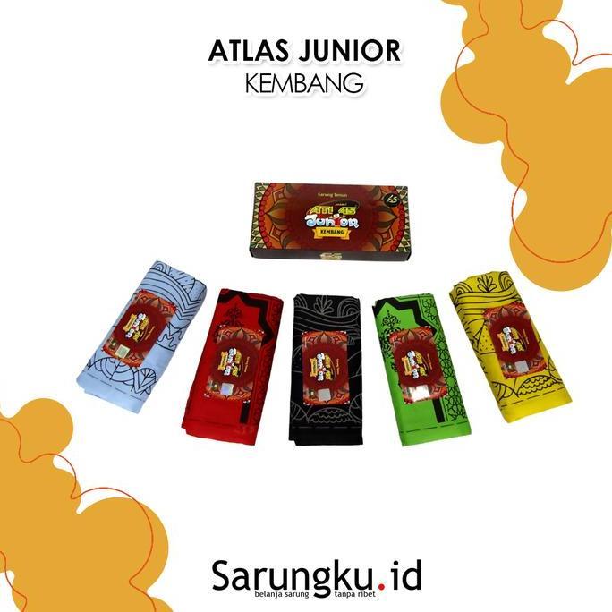 Thebest- SARUNG ATLAS JUNIOR KEMBANG