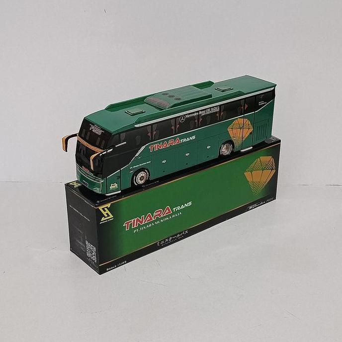 Miniatur papercraft bus skylander r25 new armada giias 2025 borlindo tinara trans utrans skala 43
