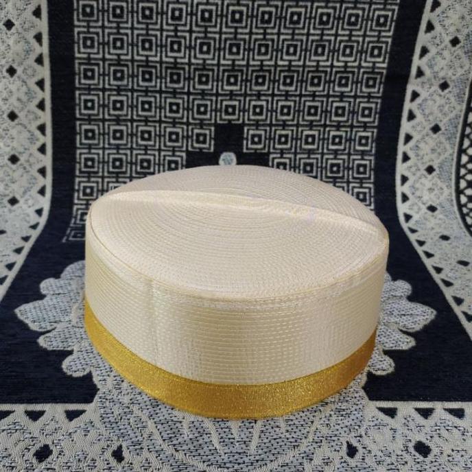 Thebest- Songkok Recca Peci Reca BUGIS HITAM BONE peci anak Peci Hitam Songket Songkok peci putih Pe