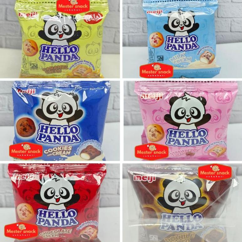 Hello Panda Renceng | Hello Panda | Hello Panda Coklat | Hello Panda Cookies And Cream | Hello Panda