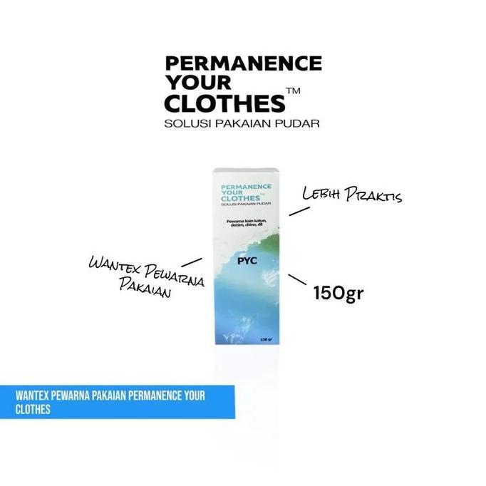 Pewarna Pakaian Wantex Premium Permanence Your Clothes - Wantek pakaian Permanen Jeans Jaket Hoodie 