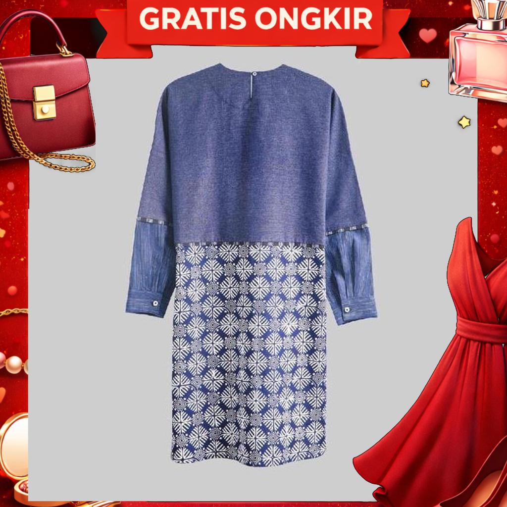 Dress / Tunik Batik Wanita Anjani