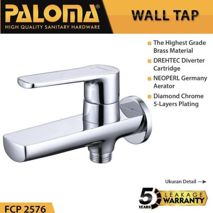 Keran Shower Cabang Tanam Shower Mandi Kran Tembok PALOMA FCP 2576