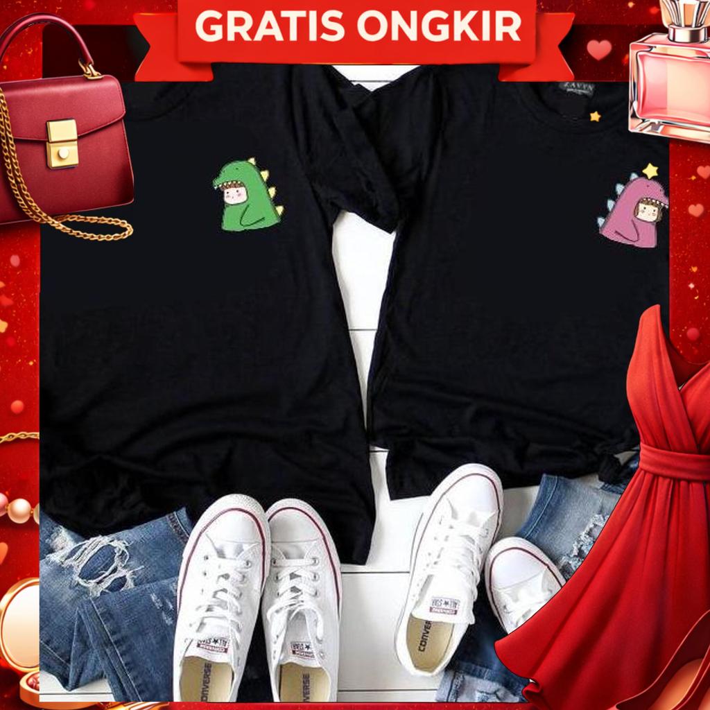 Zavyn Kaos Couple Dino Green & Dino Pink