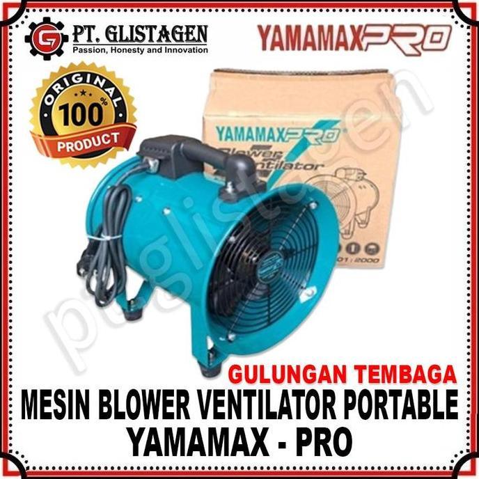 Terlaris Yamamax Pro Blower Ventilator 12 Inch Portable Ventilator Blower Exhaust 12" Yamamax Pro 12
