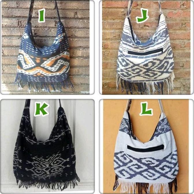 BEST SELLER / PREMIUM Tas Tenun Lombok Selempang Besar Tas Kain Tenun Etnik Jepara Pria Wanita Tas O