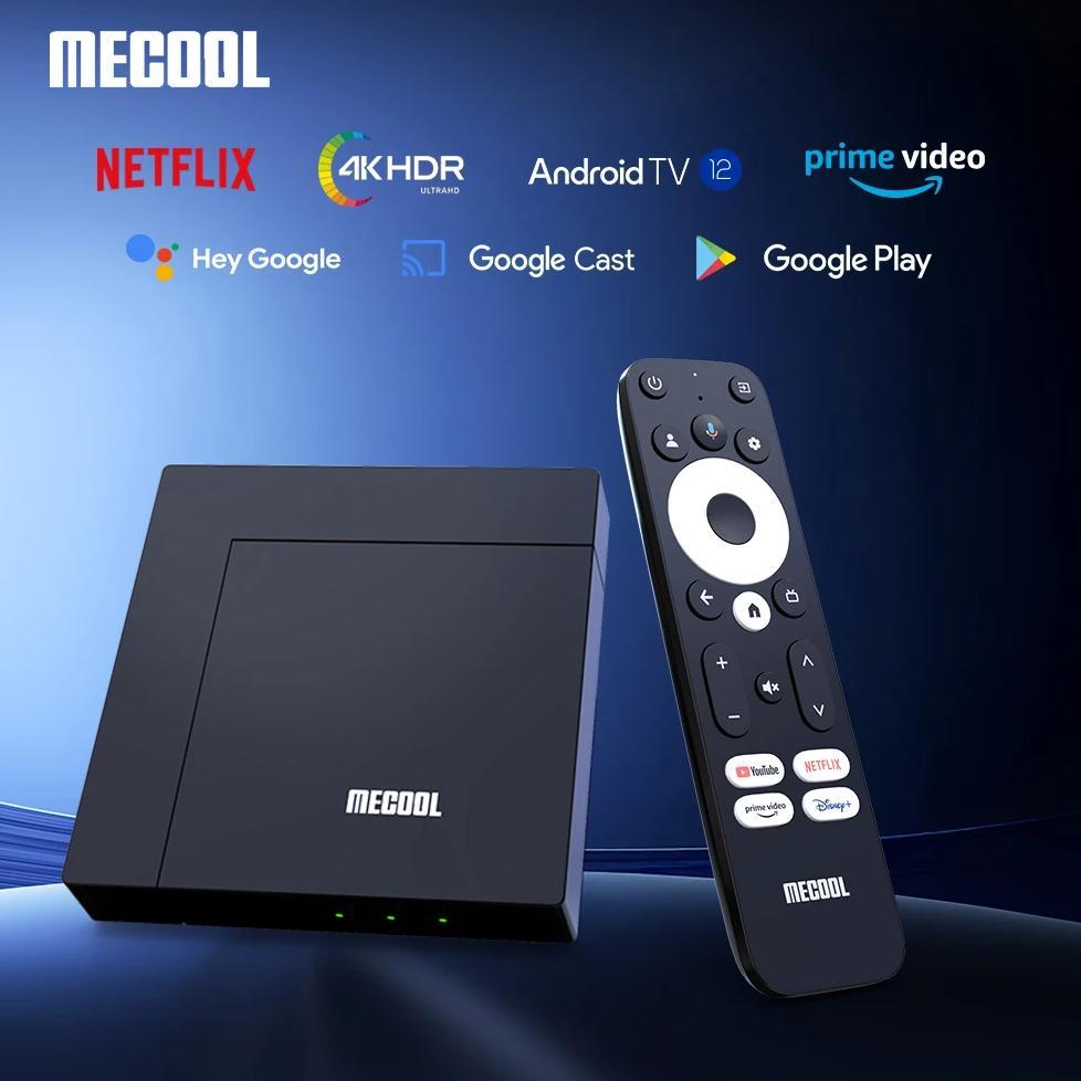 2025 MECOOL KM9 PRO MAX Android TV Box Realtek1325-B 2GB 32GB 4K HDR Android 12 2T2R WIFI5  Google C