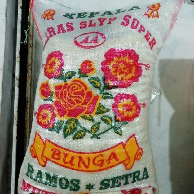 Beras Cap Bunga Ramos Centra 10kg 20kg