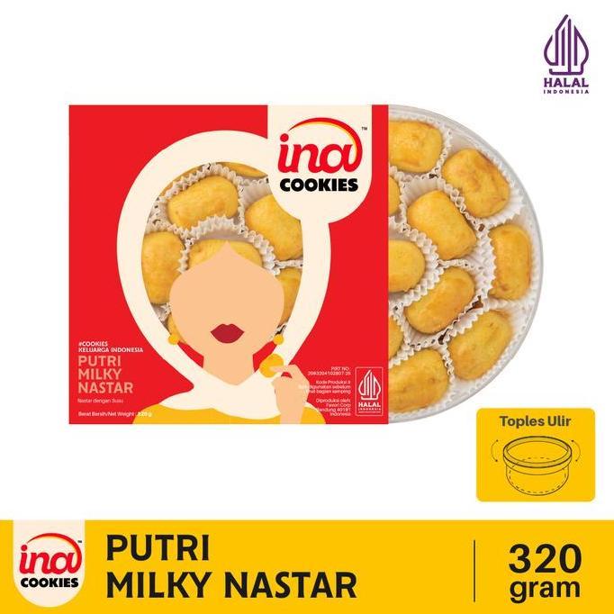 Kue Kering Ina Cookies Reguler MILKY NASTAR