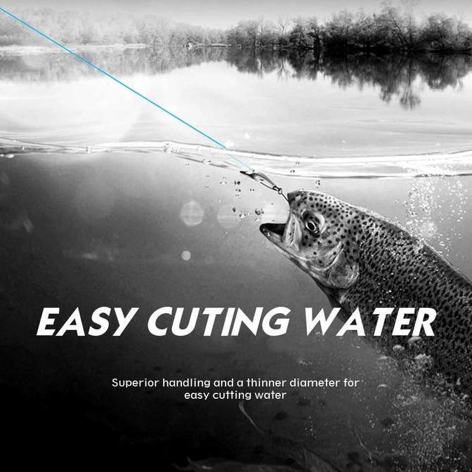 Fhistik- Promo Senar Benang Tali Pancing Pe X8 X4 Taffsport Terkuat Paling Murah 100 Meter Max Drag 