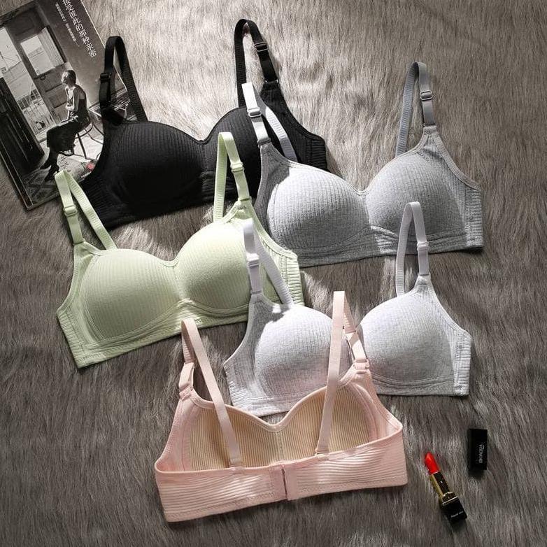 (13)Bra wanita tanpa kawat busa tipis bra remaja bh remaja tanpa kawat bh busa tipis