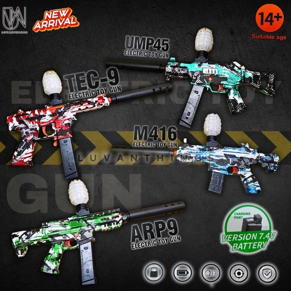 READY Mainan Water Gel Blaster Kids Version - WGG High Speed Electric - Toy Gel Blaster