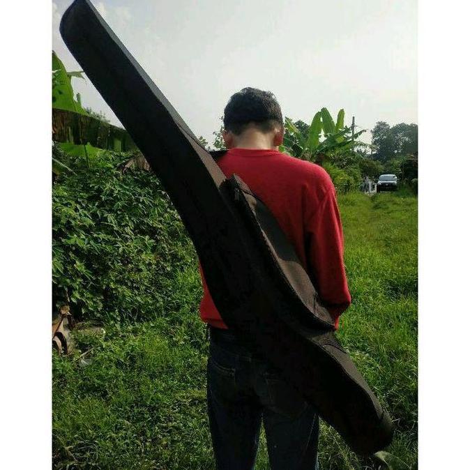 Fhistik- Tas Joran Pancing Hard Case 100 Cm ( Fiber + Mangkuk ) Tas Joran Pancing Galatama Tas Joran