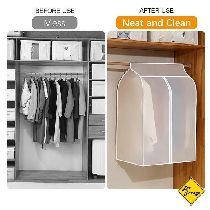 Cover Plastik Baju Gantung Plastik Penutup Pakaian Sarung Baju Jas