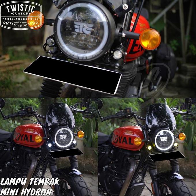 Lampu Tembak Laser Mini Hydron Daymaker Cabe Putih Kuning Universal