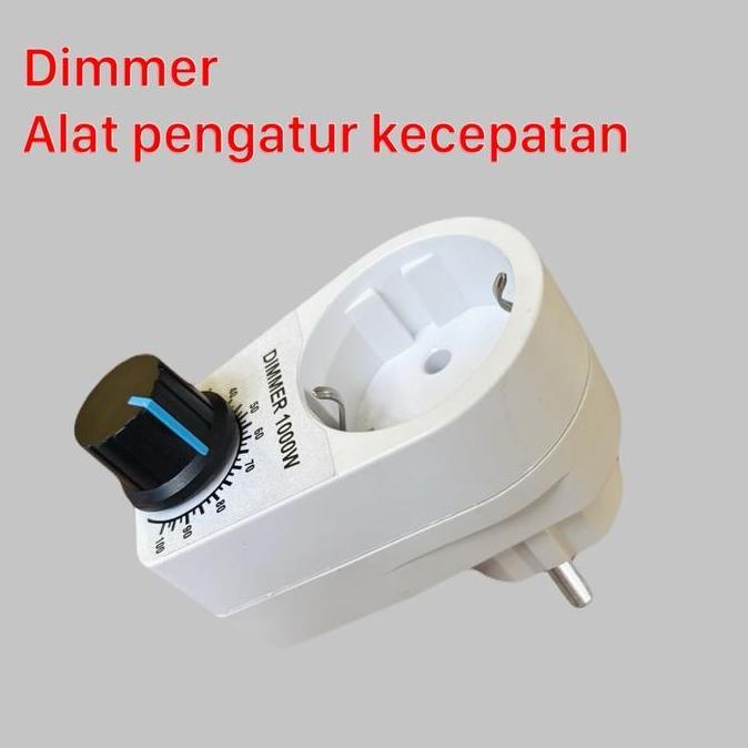 Listrikk- Dimmer 1000W Pengatur Kecepatan Kipas Angin Lampu Bohlam Kipas Angin