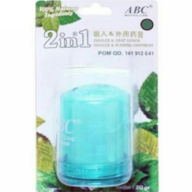 MENTHOL ABC 20 GR / ABC MENTHOL CONE 2 IN 1 20 GR