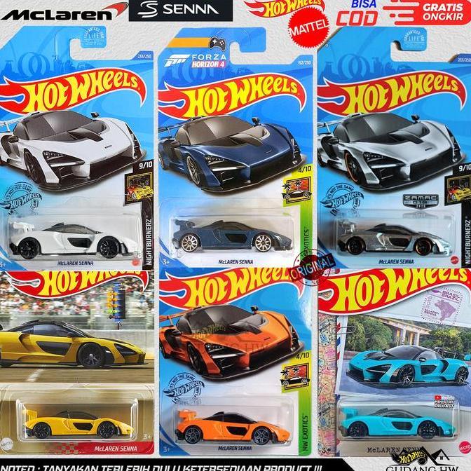 HOT WHEELS MCLAREN SENNA EASY PACK