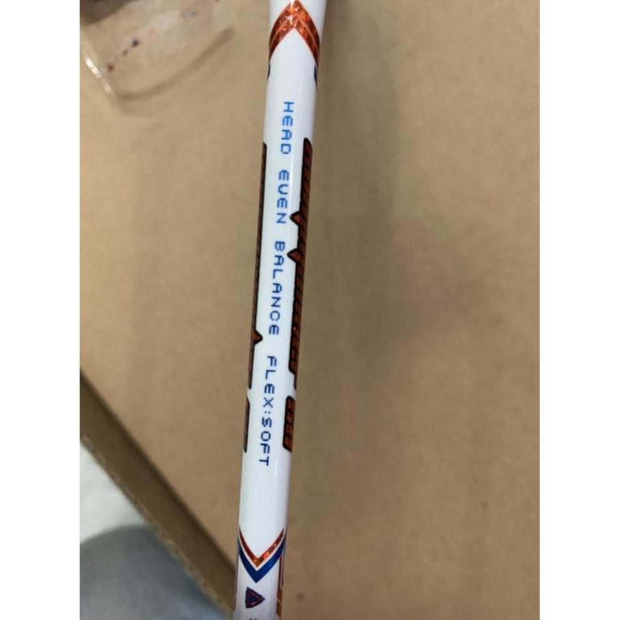 Mintonoi- Raket Badminton Apacs New Commander 60 Free Grip Kuat 35 Lbs Original