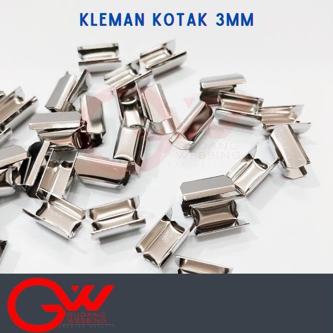 Alatlengkap- Penjepit Tali | Klem Tali |Kleman Besi Kotak 3Mm