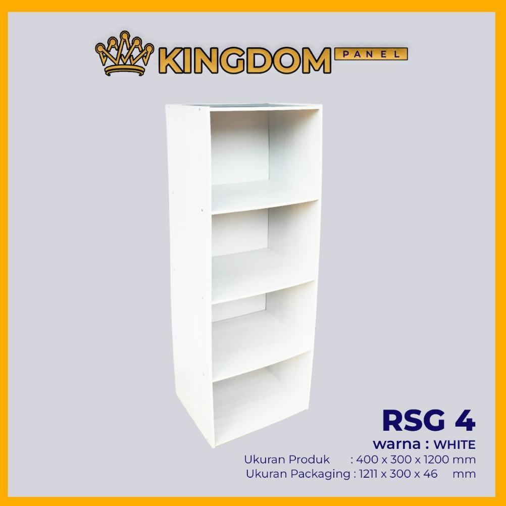 RAK SERBAGUNA / RAK SUSUN / RAK BUKU 2 3 4 SUSUN