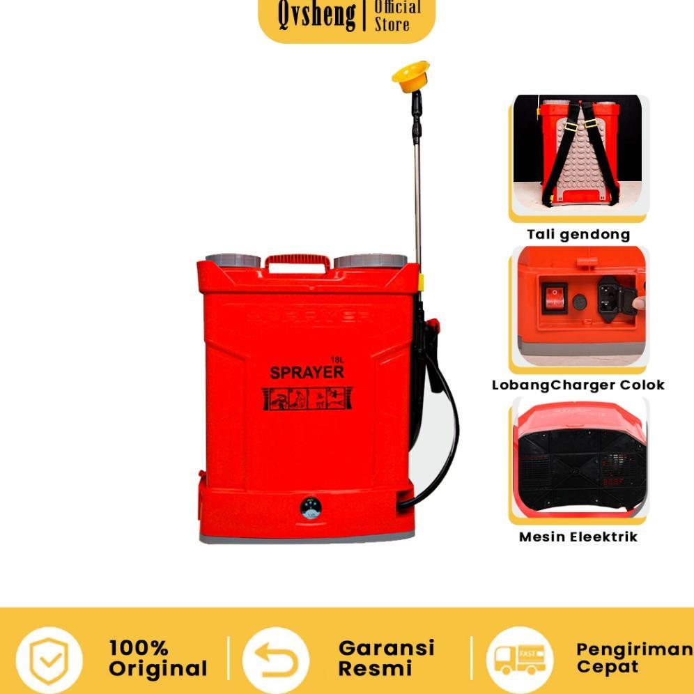 Promo Pressure Sprayer Elektrik - Semprotan Elektrik - Tanaman - 18L - 16L - Merah - Biru - Electric