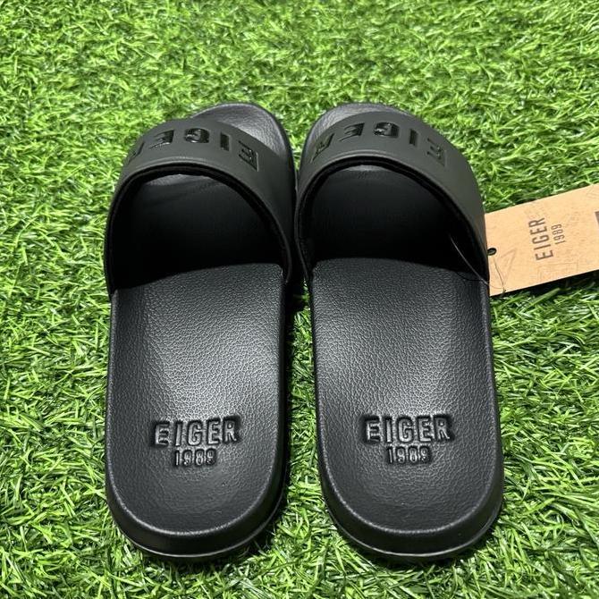 EIGER SANDAL SLOP NORTE 1.0 SLIDER SANDALS - BLACK