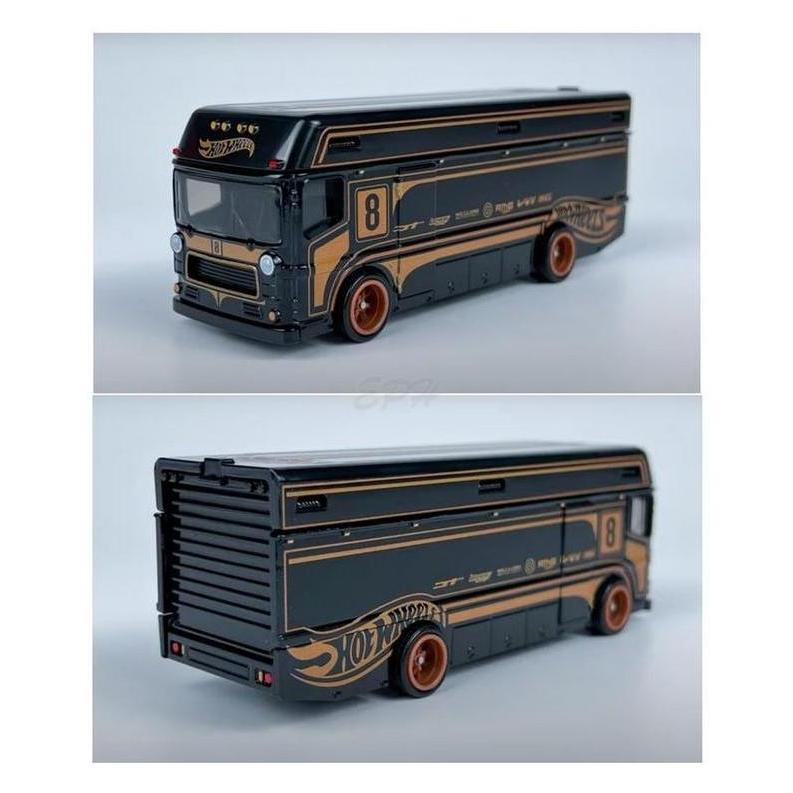 Hot Wheels Euro Hauler NEW LOOSE Diorama Track Day Premium