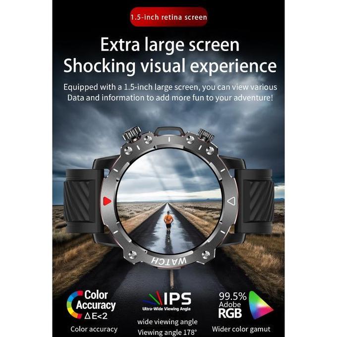 Supercalla Lg78 Pro Smartwatch Ip68 Waterproof Blood Oxygen Body Temperature Sport Smart Watch