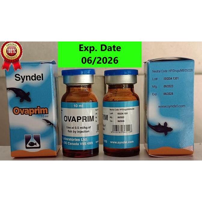 Blebeb- Ovaprim Syndel 10 Ml (Bogor) Untuk Ikan