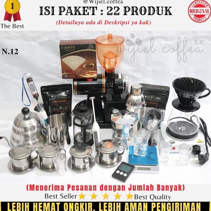 Promo PAKET ALAT KOPI LENGKAP USAHA KEDAI KOPI MINIMALIS - ALAT KOPI PAKET USAHA WARKOP - ALAT KOPI 