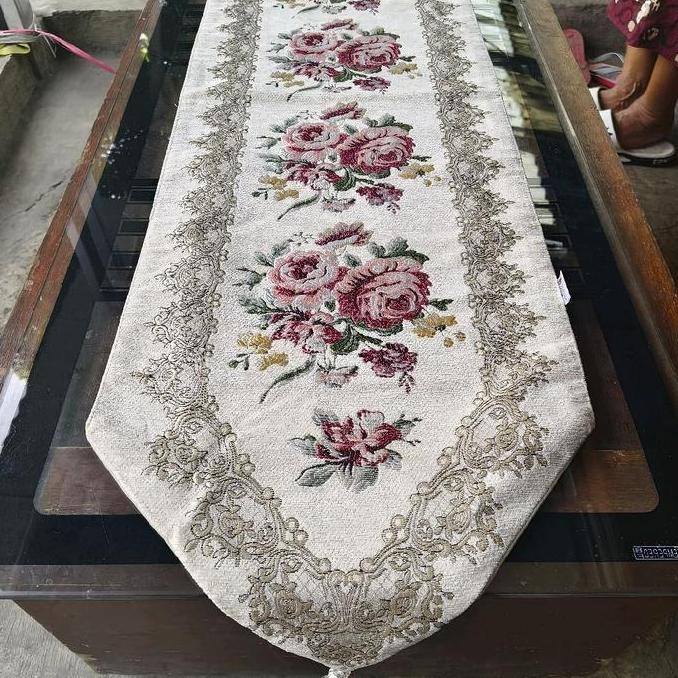 Grosir Taplak Meja Tamu Turki Mewah Tebal Premium