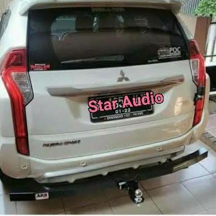 Towing belakang ARB Pajero towing bar pengaman belakang