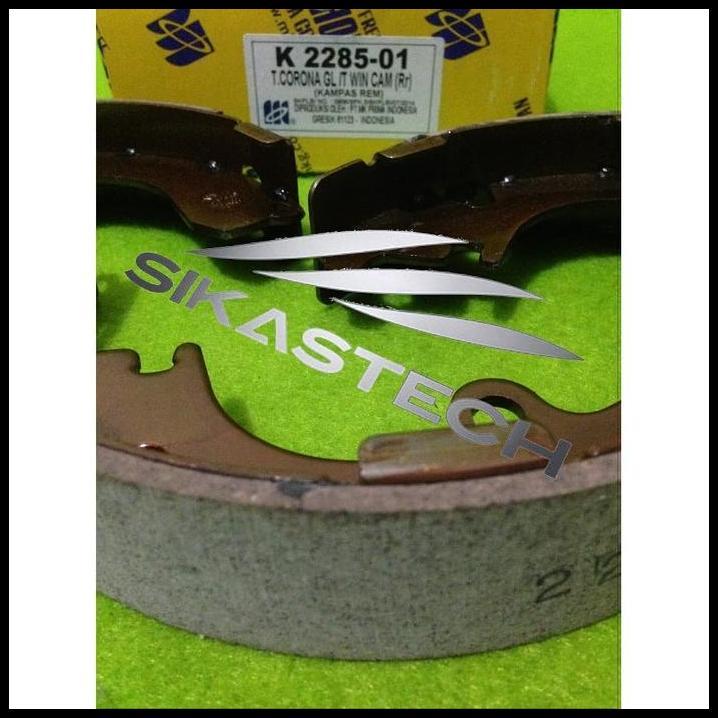 TERMURAH KAMPAS REM SEPATU BELAKANG TOYOTA CORONA GL EX SALOON TWINCAM ABSOLUTE 