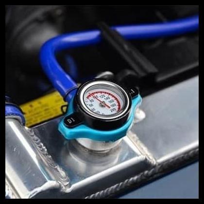 TERMURAH TUTUP RADIATOR D1 SPEC 1.1 RADIATOR CAP THERMO GAUGES AKSESORIS MOBIL
