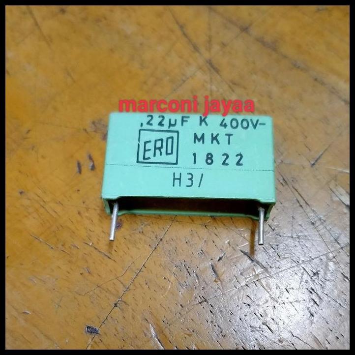 DISKON KAPASITOR MKT ERO 0,22UF 400V- 