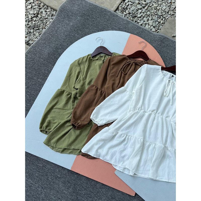 Daisy Blouse - Blouse Krinkle - Blouse Jumbo - Size S M L XL XXL 3XL 5L GLAMMOR FASHION GLAMMOUR FAS