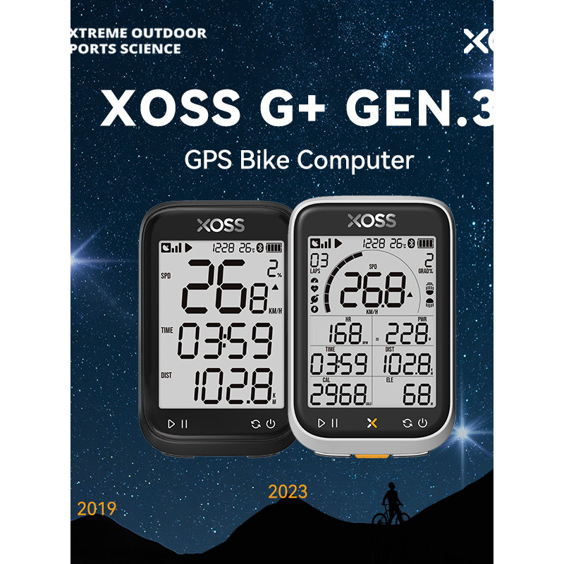 XOSS g3 g3Plus Bike Computer Wireless GPS Cycling Speedometer Roadbike MTB Waterproof ANT+ Cadence S
