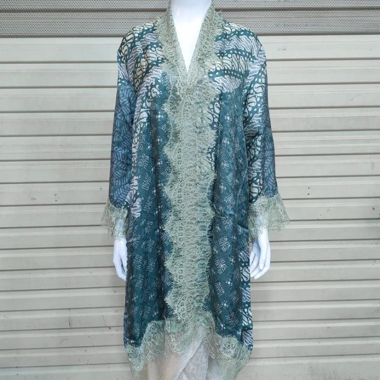 Grosir Long Outer Batik Viscose