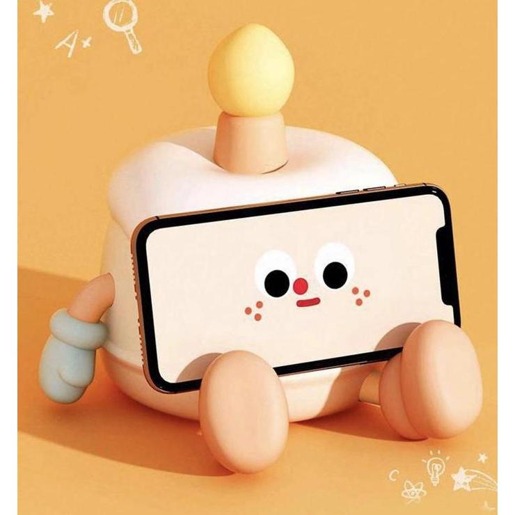 Birthday Cake Nht Lamp Touch Squishy Rechargeae | Lampu Sentuh Tepuk Kue Ulang Tahun Kado Spesial