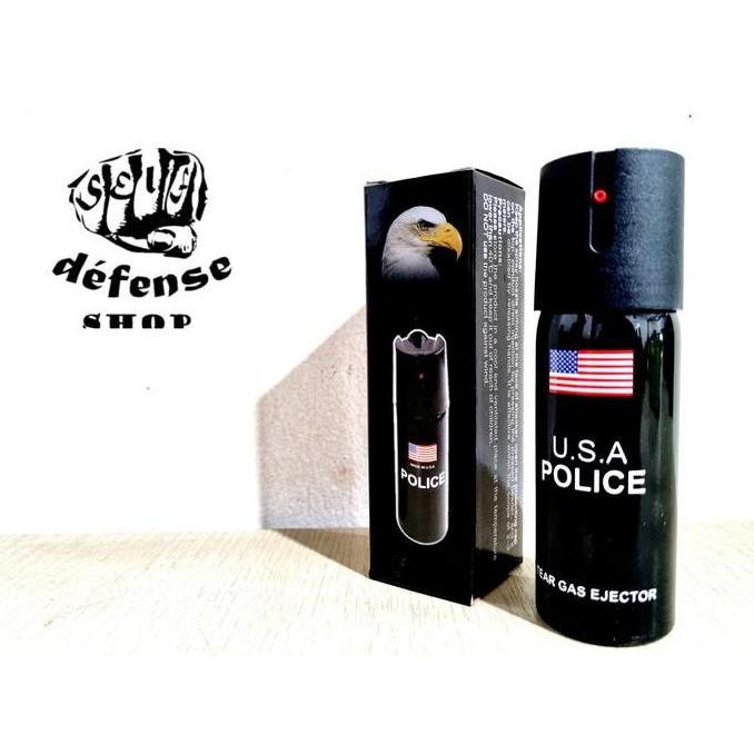 Pepper Spray Police 60ml-Semprotan Merica-Gas Air Mata "Self Defense"