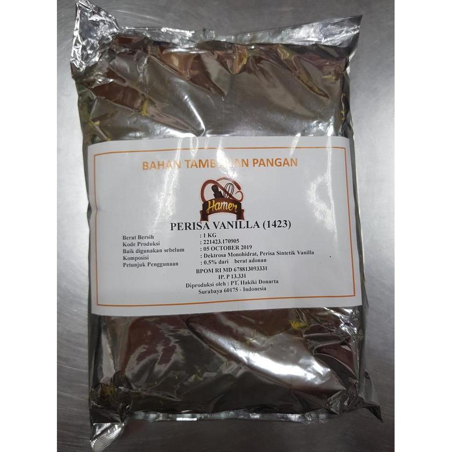 Vanila / Vanili susu HAMER Bubuk 1kg ( EKSTRAK / ESEN / FLAVOUR SUSU )