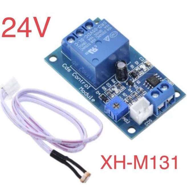 Promo XH-M131 DC 24V Light Control Switch Photoresistor Relay Module Detection Sensor - SKU 2.025.00