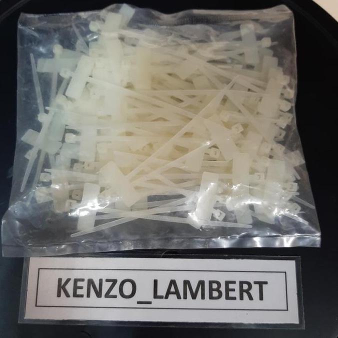 Organix- Kabel Ties Label 10Cm @100Bh / Kabel Tie Label