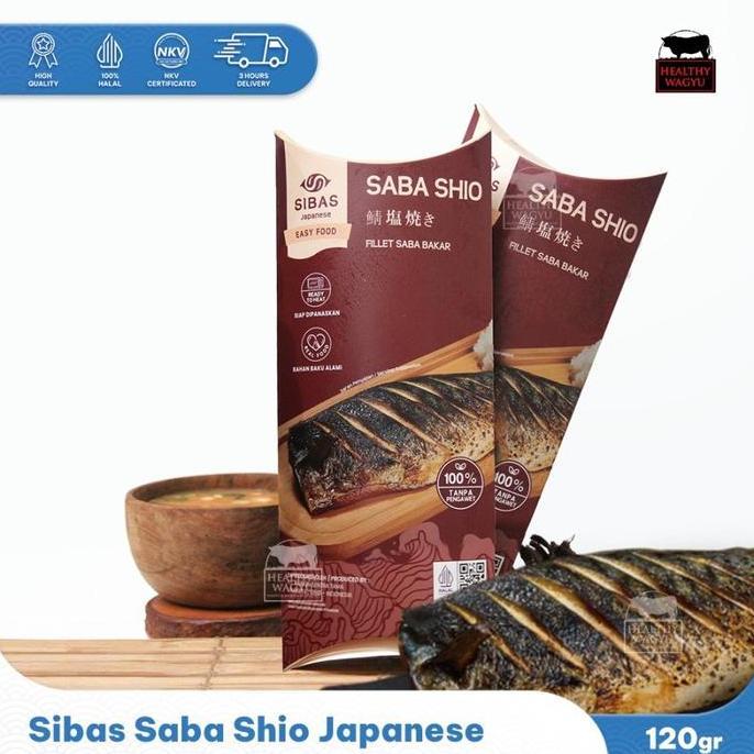 Nikmat- Sibas Saba Shio Ready To Eat Fillet Ikan Saba Jepang Siap Saji Halal