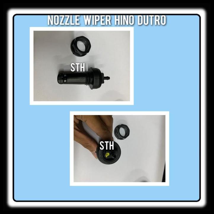 TERLARIS NOZZLE WIPER HINO DUTRO SUDAH BERIKUT MUR NOZZLE WIPERNYA 