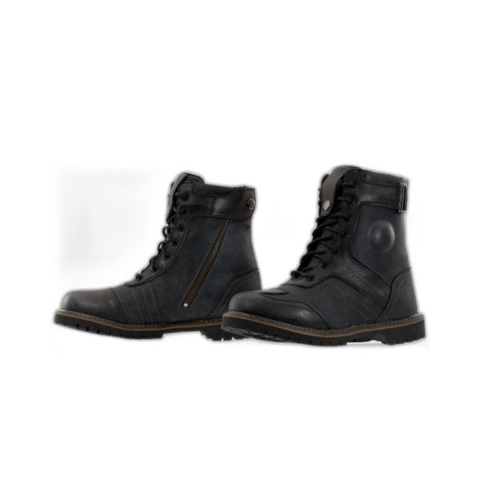 TERMURAH - SEPATU TOURING KOMINE SB-90 SHOES BLACK