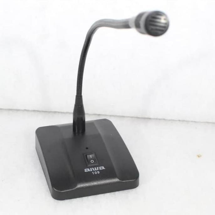 Mic Meja / Mic Podium Condenser Aiwa Aw-109