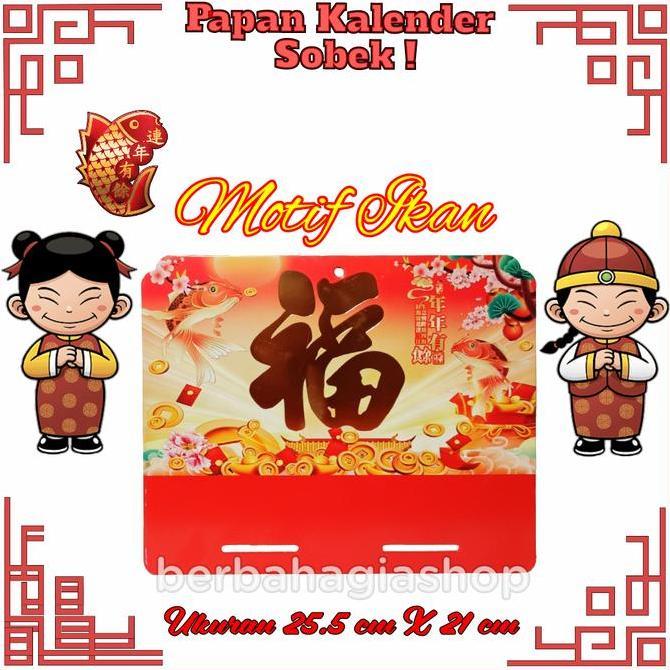 Organix- Kalender Sobek Hongkong China Tahun 2024 Chinese Tanggalan Hong Kong