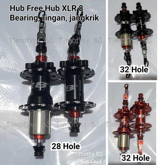 Hub Freehub XLR8 - Bearing - Jangkrik